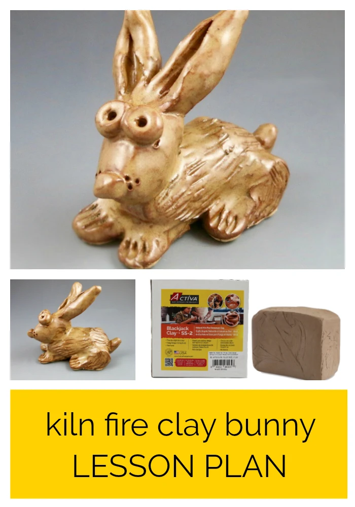 Download this free art lesson plan and your students will enjoy sculpting their own bunnies with Blackjack Clay. This kiln fire clay lesson plan is great for most elementary and middle school art rooms!